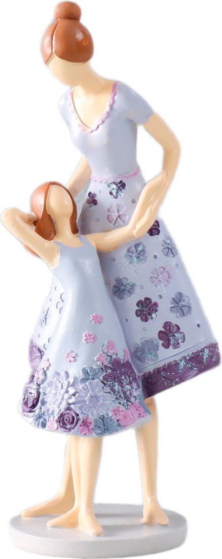 

Статуэтка Sima-Land Мама с дочкой в сиреневых платьях с цветами 9838018