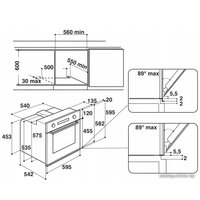 Электрический духовой шкаф Whirlpool AKP 458/NB