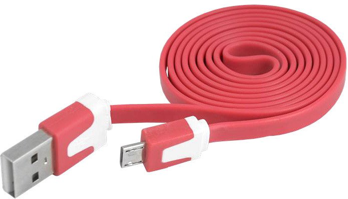 

Кабель Lexton LX8396 USB Type-A - microUSB (1 м, красный)