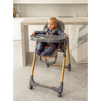 Высокий стульчик Amarobaby Elegant AB23-23EL/11 (серый)