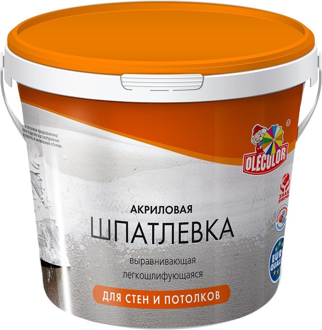 

Шпатлевка Olecolor акриловая для стен и потолков 3.5 кг