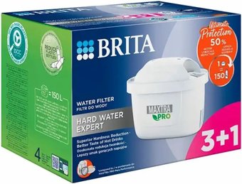 Комплект картриджей BRITA Maxtra PRO Hard Water Expert 3+1