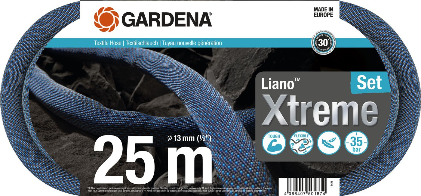 Шланг Gardena 18475-20 (1/2, 25 м)