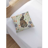 Чехол на подушку JoyArty Милый енот sl_75035