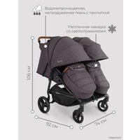 Коляска прогулочная «книга» Rant Twinny RA151 (moon grey)