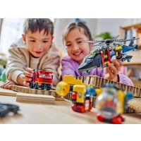 Конструктор LEGO City 60462 Вертолет, пожарная машина и подводная лодка