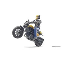 Мотоцикл Bruder Scrambler Ducati с мотоциклистом 63053