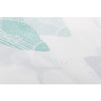 Шторка-занавеска для ванны Рыжий кот Рыбки полные вертикальные SC-PE-50 108996