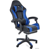 Игровое (геймерское) кресло Jiqiao DG8003 (черный/синий)