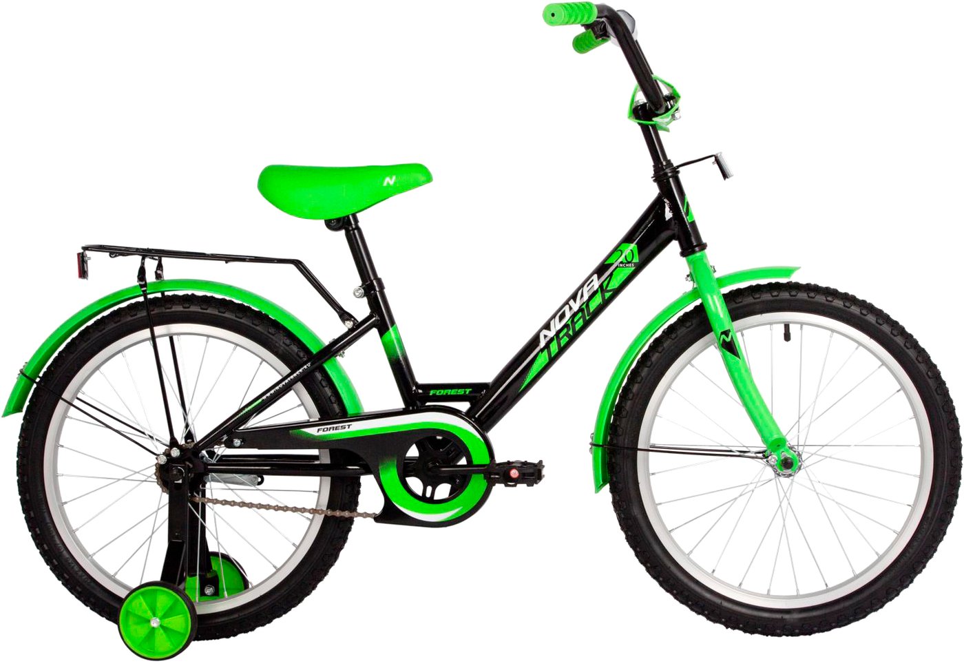 

Детский велосипед Novatrack Forest 20 2025 201FOREST.BK5 (черный)