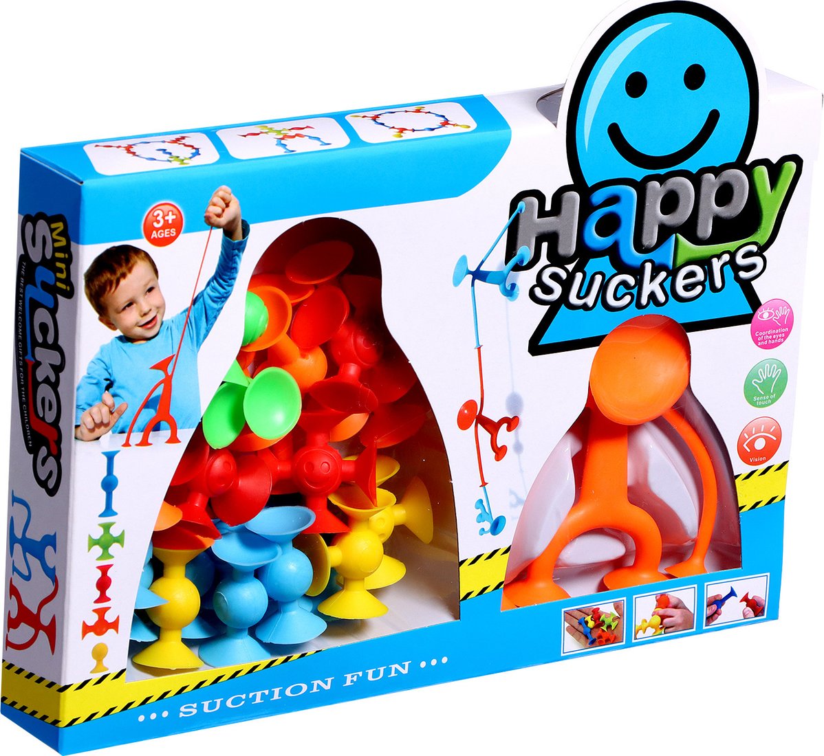 

Конструктор Sima-Land Веселые присоски 886B 9950037 (28эл)