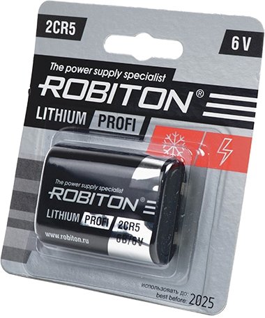 

Батарейка Robiton Profi 2CR5