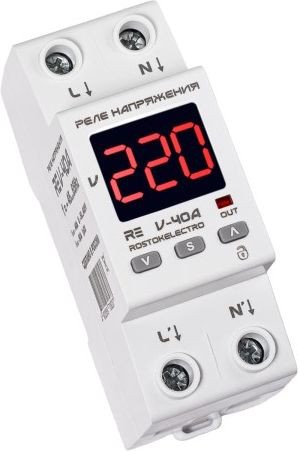 

Реле напряжения RostokElektro V-40А RE