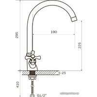 Смеситель Zerix TLA 827 ZX0075