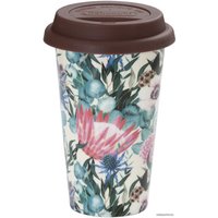 Многоразовый стакан DeLonghi Multicolored DLSC065 300мл (бежевый/коричневый)