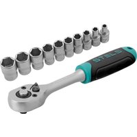 Набор трещотка с головками Stels 14125 (11 предметов) в Бобруйске