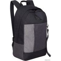 Городской рюкзак Grizzly RXL-327-3 (черный/серый)