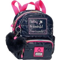 Школьный рюкзак Enso Make a wish 9192021 (темно-синий/розовый)