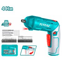 Электроотвертка Total TSDLI04425 (с 1-им АКБ, кейс)