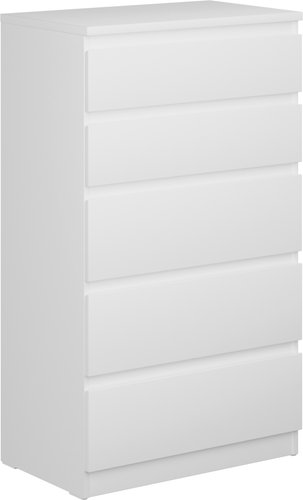 Комод Mio Tesoro Кастор 5 ящиков 2.03.02.070.1 (белый)