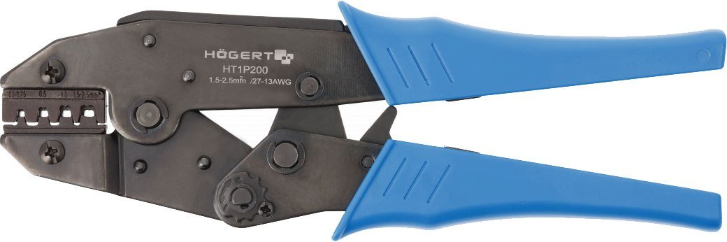 

Кримпер Hoegert Technik от 0.1 до 2.5 мм2 HT1P200