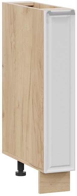 

Шкаф напольный Трия Белладжио 1Н15К (дуб крафт золотой/фон белый)