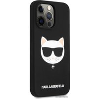 Чехол для телефона CG Mobile Lagerfeld для iPhone 13 Pro KLHMP13LSLCHBK
