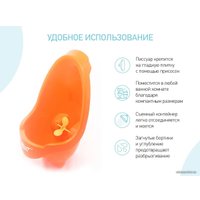 Детский писсуар Roxy Kids С прицелом RBP-2129 (синий/оранжевый)