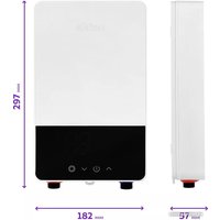 Проточный электрический водонагреватель Kitfort KT-4089