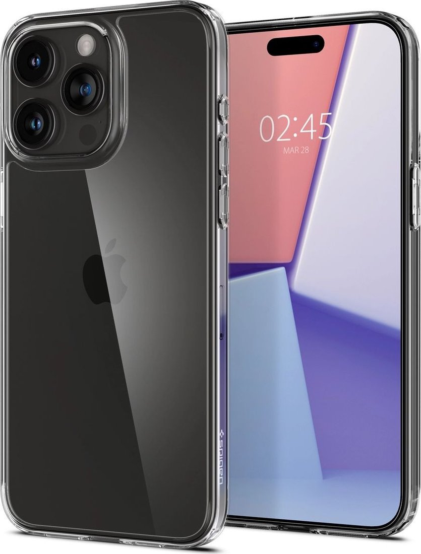 

Чехол для телефона Spigen Air Skin Hybrid для iPhone 15 Pro Max ACS06554 (прозрачный)