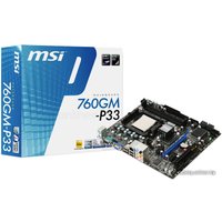 Материнская плата MSI 760GM-P33