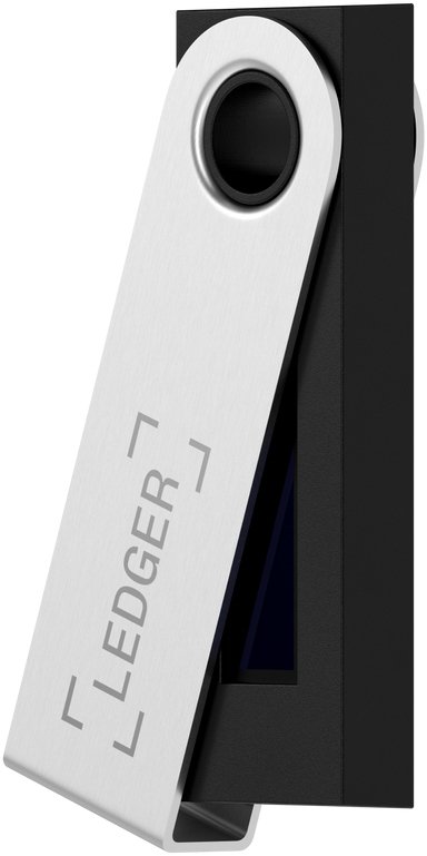 

Аппаратный криптокошелек Ledger Nano S (черный)