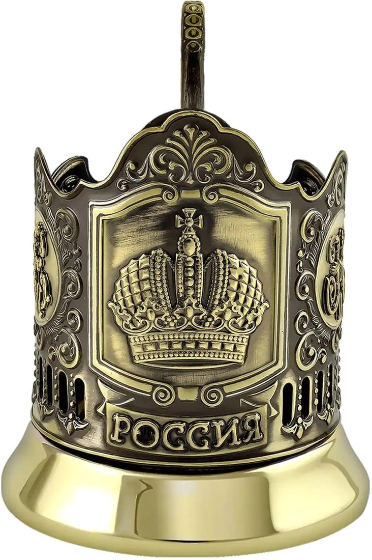 

Подстаканник Кольчугинский мельхиор Наследие С9408/98