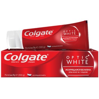 Зубная паста Colgate Optic White 75 мл
