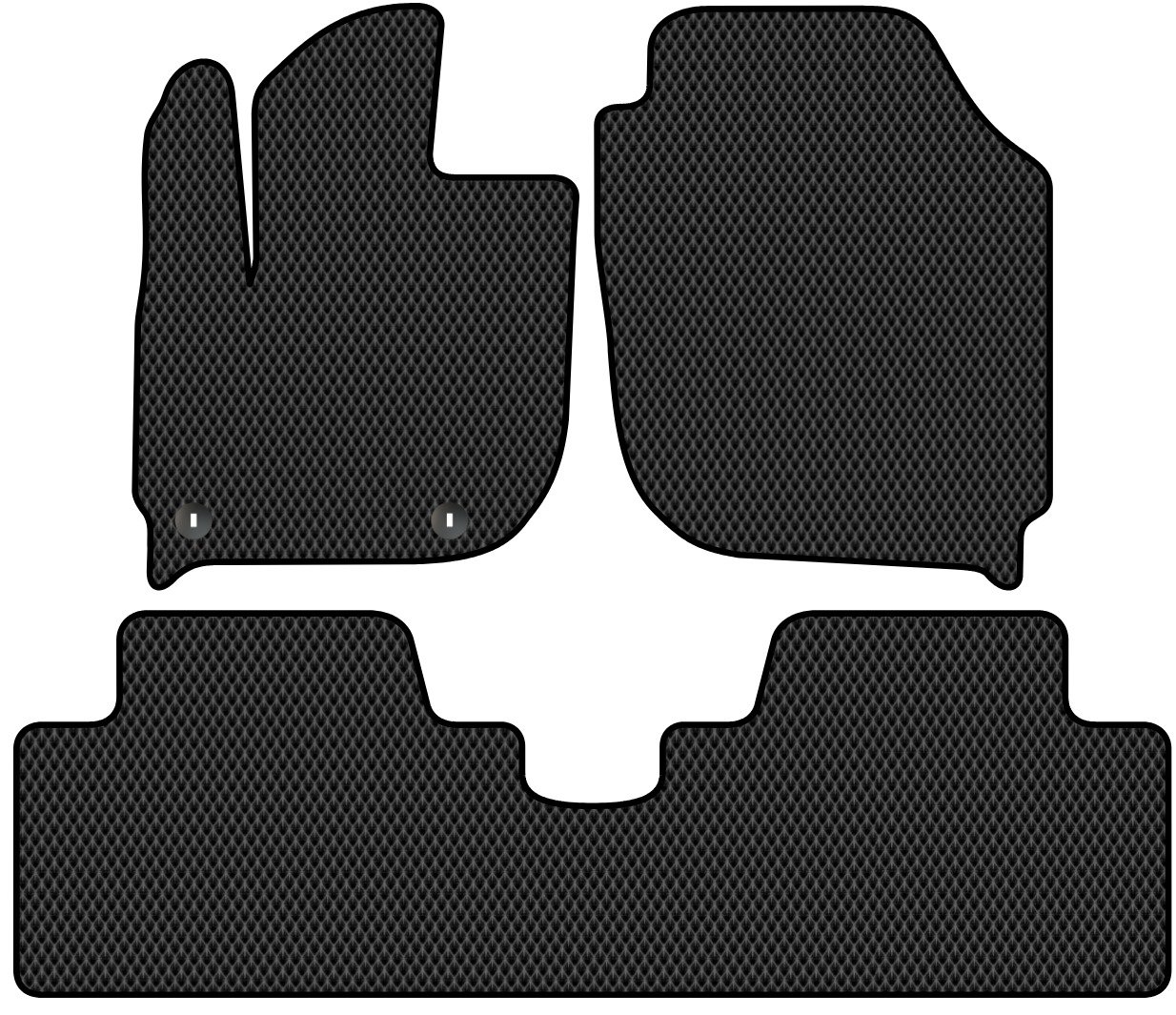 

Комплект ковриков для авто Alicosta Honda MN-V I (suv / SUV) 2019 - Н.В. (черный, ромб)