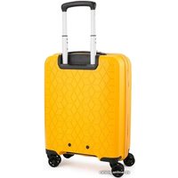 Чемодан-спиннер Verage Diamond 55 см (королевский желтый)