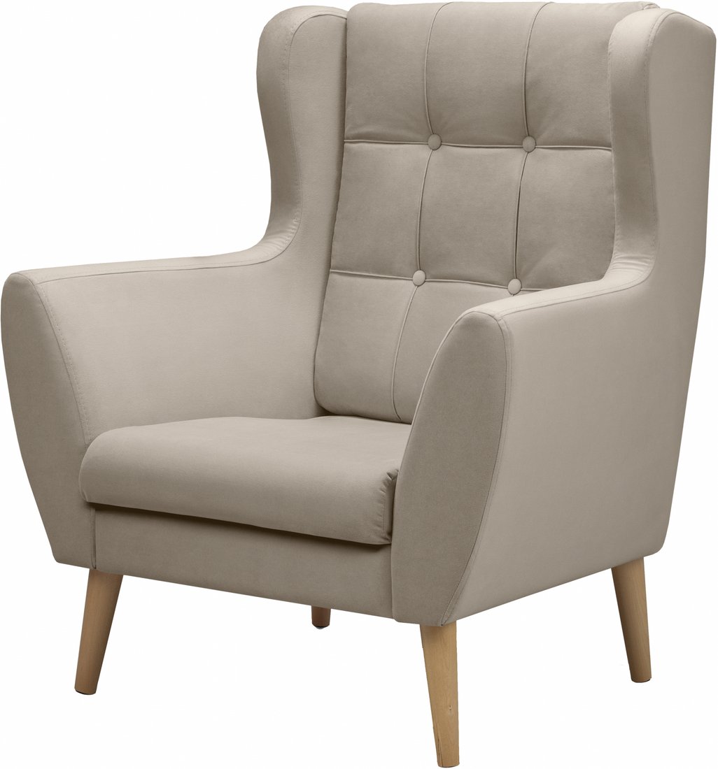 

Интерьерное кресло Mio Tesoro Фиджи (Velutto 18/натуральное дерево)