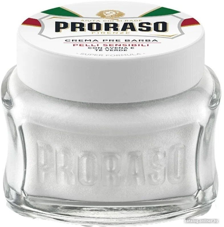 Крем для бритья Proraso Для чувствительной кожи с зеленым чаем и овсом 100 мл