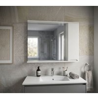 Axus Шкаф с зеркалом для ванной Кира 70 (правое)