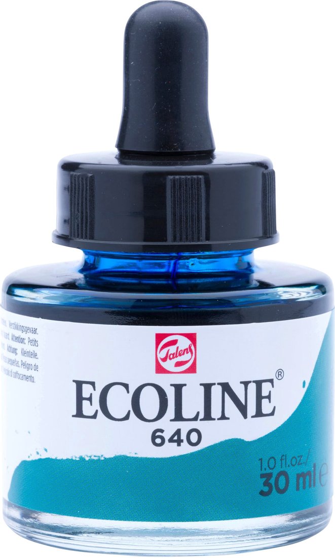 

Акварельная краска Ecoline 640 11256401 (сине-зеленый)