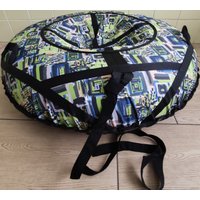 Тюбинг Emi Filini Design Lux 120 см (зеленый/граффити)