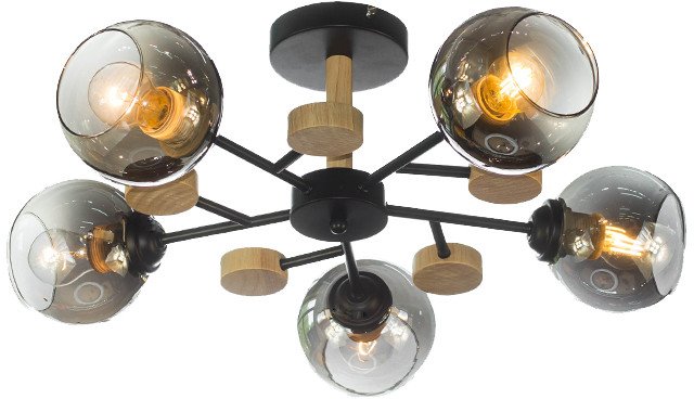 

Люстра средней высоты Aitin Pro НПБ 02-5x60-105 XA1580B/5