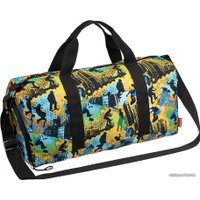 Дорожная сумка Erich Krause 24L Skateboarder 54869 (желтый/цветной принт)