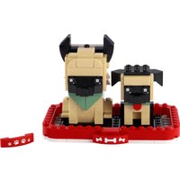 Конструктор LEGO Brick Headz 40440 Немецкая овчарка