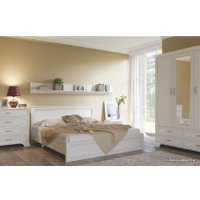 Кровать Anrex Tiffany 160x200 с подъемником (вудлайн кремовый)