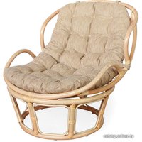 Кресло Мир Ротанга Papasan mini 23/03 (белый/белый)