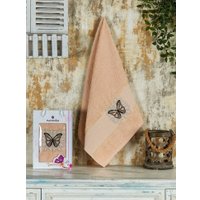 Полотенце Merzuka Kontes 50x90 11960 (в коробке,бежевый)