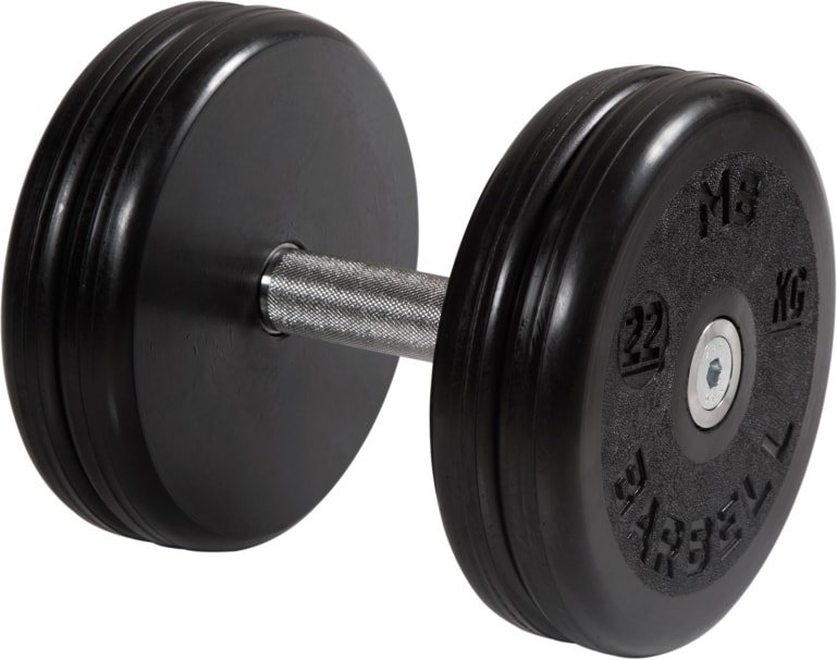 

Гантель MB Barbell Классик 22 кг (вращающаяся ручка)