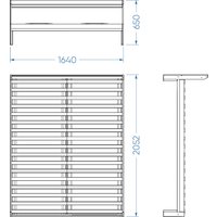 Кровать Mio Tesoro Эко 160х200 2.14.04.005.17 (береза) в Гомеле
