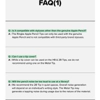 Сменные наконечники Ringke HB Tips для Apple Pencil набор (3 шт.)